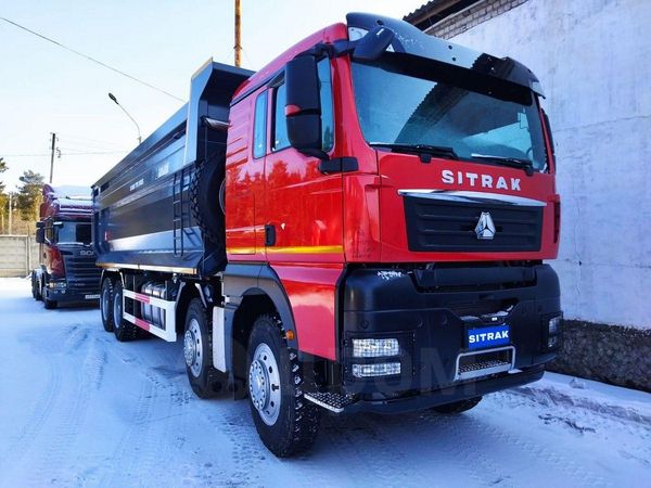 самосвал SITRAK 8х4, 540 л.с., МКПП+рет, 38 куб, R24